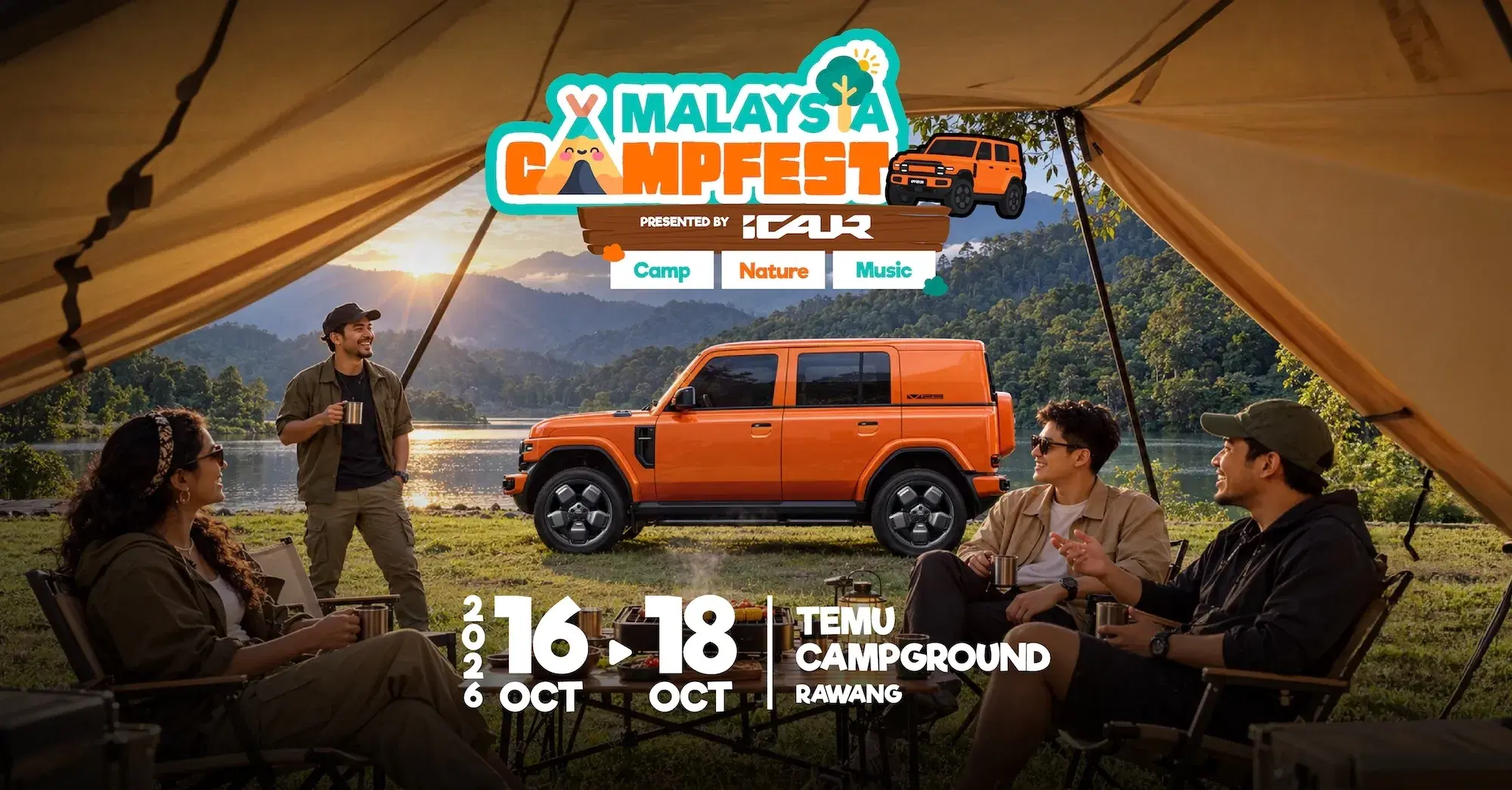 Malaysia Campfest x iCAUR