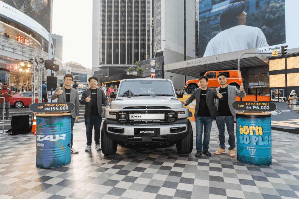 iCAUR V23 (RHD) PREVIEWED IN MALAYSIA – WHERE URBAN  ENERGY MEETS DYNAMIC EV CAPABILITY