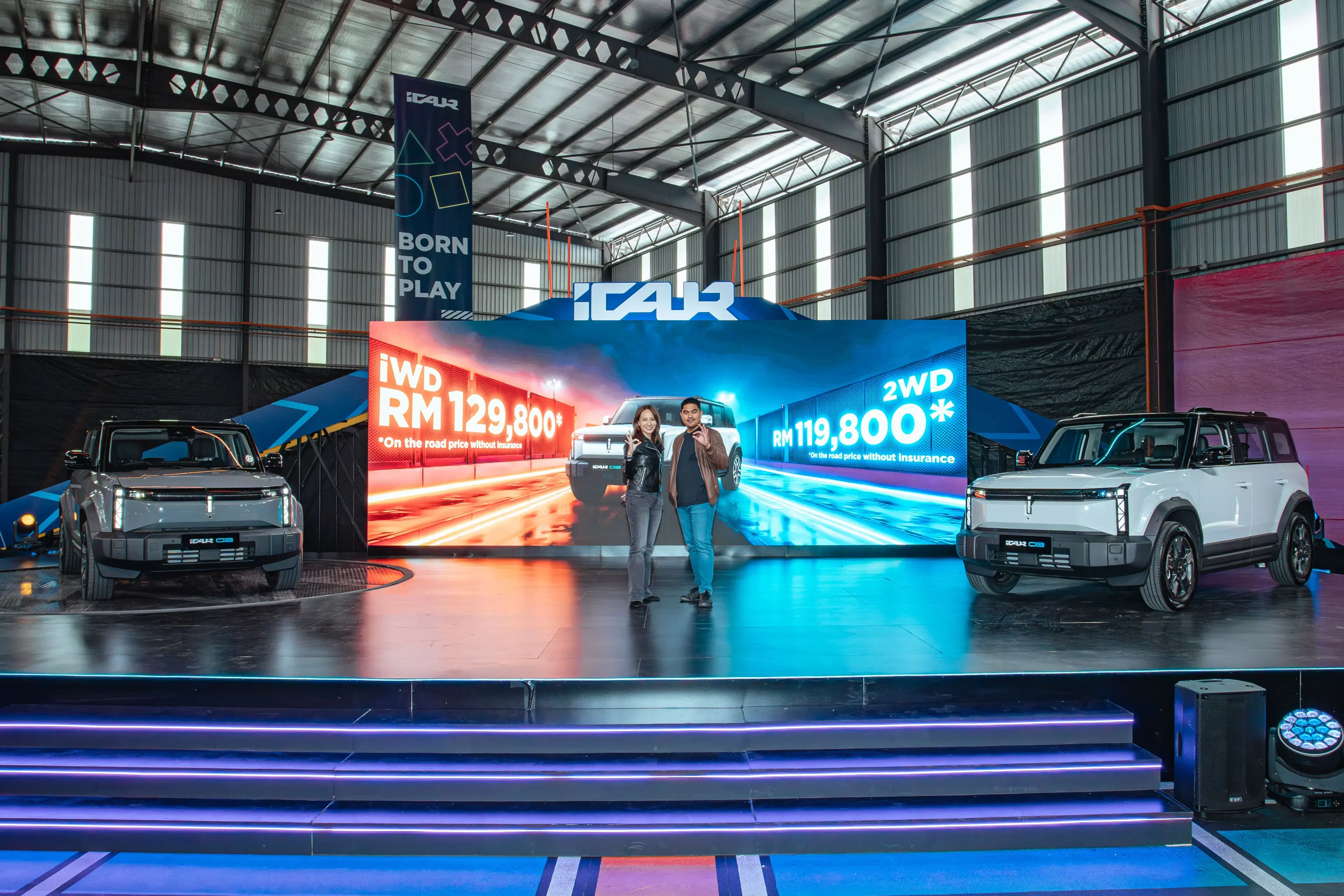 ICAUR 03 ARRIVES IN MALAYSIA: BORN TO PLAY, DEFINING EV  ADVENTURE